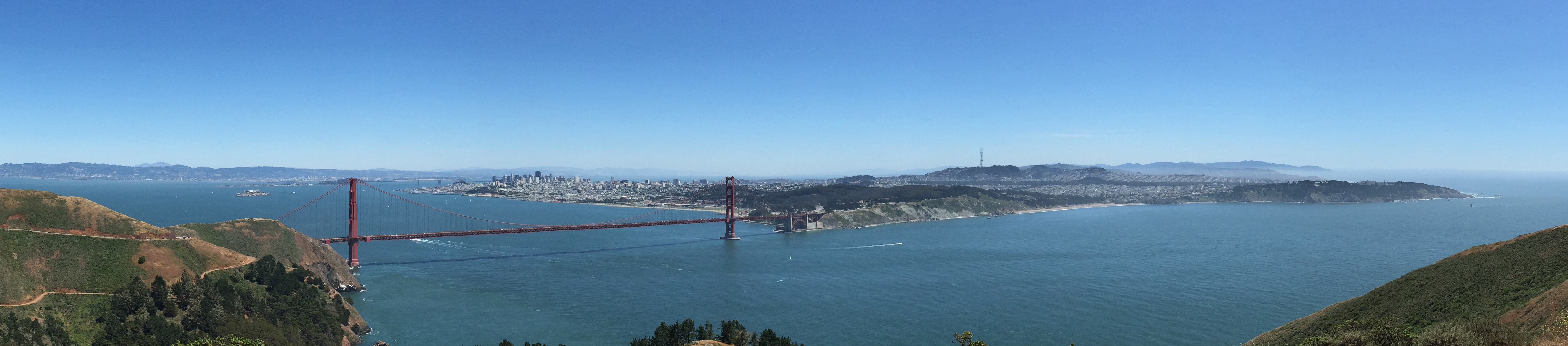 San Francisco panorama shot on iPhone 6
